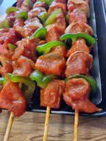 Brochette de porc provençale